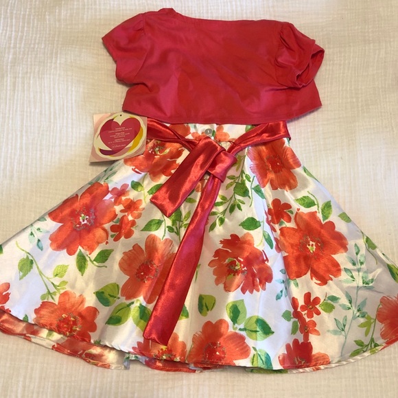 Girl’s dress with sweater - Picture 4 of 4